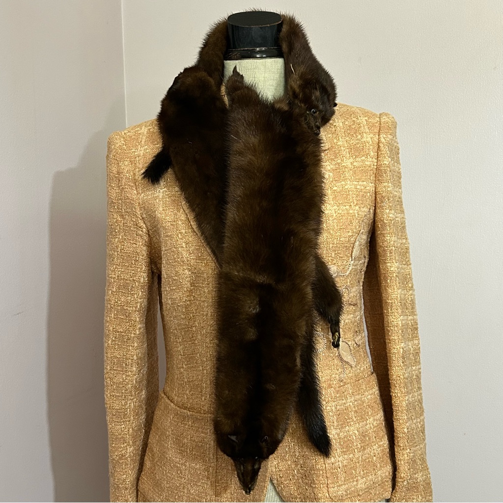 Authentic Vintage Mink Stole
